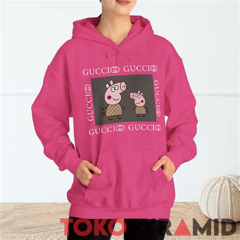 peppa the pig gucci hoodie|gucci three little pigs logo.